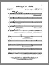 Cover icon of Dancing in the Streets sheet music for choir (SSAA: soprano, alto) by Deke Sharon, Anne Raugh, Ivy Hunter, Marvin Gaye and William Stevenson, intermediate skill level