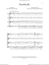 Cover icon of Stand By Me sheet music for choir (TTBB: tenor, bass) by Deke Sharon, Anne Raugh, Ben E. King, Jerry Leiber and Mike Stoller, intermediate skill level