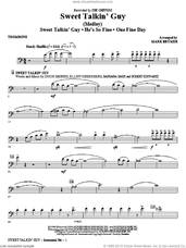 Cover icon of Sweet Talkin' Guy, music of the chiffons (medley) sheet music for orchestra/band (trombone) by Mark Brymer and The Chiffons, intermediate skill level