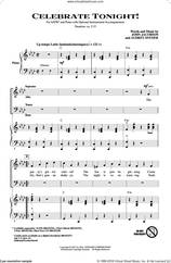 Cover icon of Celebrate Tonight! sheet music for choir (SATB: soprano, alto, tenor, bass) by Audrey Snyder and John Jacobson, intermediate skill level