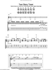 Cover icon of Two Story Town sheet music for guitar (tablature) by Bon Jovi, Dean Grakal, Mark Hudson and Richie Sambora, intermediate skill level