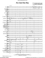 Cover icon of For Just One Day (COMPLETE) sheet music for orchestra/band by Marty Hamby and Danny Lance, intermediate skill level