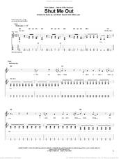 Cover icon of Shut Me Out sheet music for guitar (tablature) by Kutless, Ethan Luck and Jon Micah Sumrall, intermediate skill level
