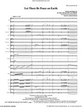 Cover icon of Let There Be Peace On Earth (COMPLETE) sheet music for orchestra/band by Keith Christopher, Jill Jackson and Sy Miller, intermediate skill level
