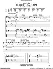 Cover icon of Letter To A John sheet music for guitar (tablature) by Ani DiFranco, intermediate skill level