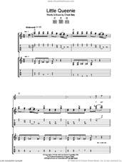 Cover icon of Little Queenie sheet music for guitar (tablature) by Chuck Berry, intermediate skill level