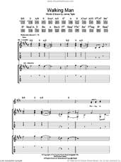 Cover icon of Walking Man sheet music for guitar (tablature) by James Taylor, intermediate skill level