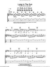 Cover icon of Lying In The Sun sheet music for guitar (tablature) by Stereophonics and Kelly Jones, intermediate skill level
