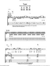Cover icon of Turn sheet music for guitar (tablature) by Merle Travis and Fran Healy, intermediate skill level