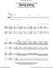 Cover icon of Swing Swing sheet music for guitar (tablature) by The All-American Rejects, Nick Wheeler and Tyson Ritter, intermediate skill level