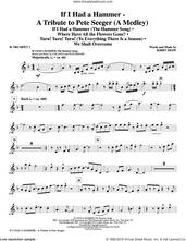 Cover icon of If I Had A Hammer, a tribute to pete seeger sheet music for orchestra/band (Bb trumpet 1) by Pete Seeger, Kirby Shaw, Peter, Paul & Mary, Trini Lopez and Lee Hays, intermediate skill level