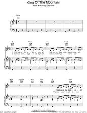 Cover icon of King Of The Mountain sheet music for voice, piano or guitar by Kate Bush, intermediate skill level