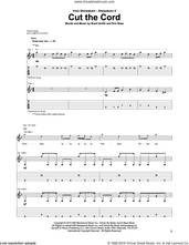 Cover icon of Cut The Cord sheet music for guitar (tablature) by Shinedown, Brent Smith and Eric Bass, intermediate skill level