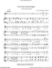 Cover icon of Ev'ry Time I Feel de Spirit (F) sheet music for voice and piano by Hall Johnson, classical score, intermediate skill level