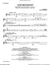 Cover icon of 1650 Broadway (Medley) sheet music for orchestra/band (trumpet 1) by Mike Stoller, Roger Emerson, The Searchers and Jerry Leiber, intermediate skill level