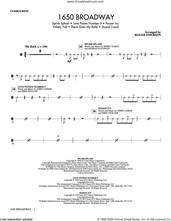 Cover icon of 1650 Broadway (Medley) sheet music for orchestra/band (tambourine) by Mike Stoller, Roger Emerson, The Searchers and Jerry Leiber, intermediate skill level