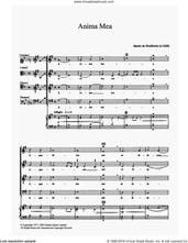 Cover icon of Anima Mea sheet music for choir by Martin de Rivaflecha, classical score, intermediate skill level
