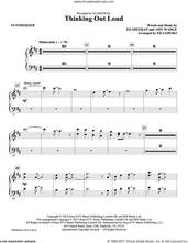 Cover icon of Thinking Out Loud (arr. Ed Lojeski) (complete set of parts) sheet music for orchestra/band by Ed Sheeran, Amy Wadge and Ed Lojeski, wedding score, intermediate skill level