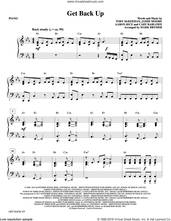 Cover icon of Get Back Up (complete set of parts) sheet music for orchestra/band by Mark Brymer, Aaron Rice, Cary Barlowe, Jamie Moore, Toby McKeehan and tobyMac, intermediate skill level
