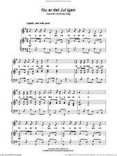 Cover icon of Nu Ar Det Jul Igen sheet music for voice, piano or guitar  and Julsang, intermediate skill level