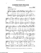Cover icon of Communion Prayer sheet music for choir (SATB: soprano, alto, tenor, bass) by Michael Graham and Justin Gung, intermediate skill level