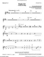 Cover icon of Psalm 121 (A Psalm For Help) sheet music for orchestra/band (f horn 1 and 2) by Heather Sorenson, intermediate skill level