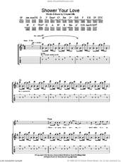 Cover icon of Shower Your Love sheet music for guitar (tablature) by Kula Shaker and Crispian Mills, intermediate skill level