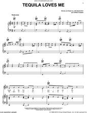 Cover icon of Tequila Loves Me sheet music for voice, piano or guitar by Kenny Chesney, Arnie Roman and Jon McElroy, intermediate skill level