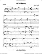 Cover icon of In Christ Alone (arr. Dan Galbraith) sheet music for voice and piano by Keith & Kristyn Getty, Dan Galbraith, Margaret Becker, Newsboys, Keith Getty and Stuart Townend, intermediate skill level