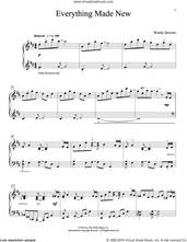 Cover icon of Everything Made New sheet music for piano solo (elementary) by Wendy Stevens, beginner piano (elementary)