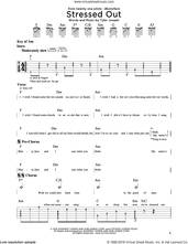 Cover icon of Stressed Out sheet music for guitar solo (lead sheet) by Twenty One Pilots and Tyler Joseph, intermediate guitar (lead sheet)