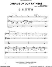 Cover icon of Dreams Of Our Fathers sheet music for guitar (tablature) by Dave Matthews Band and Glen Ballard, intermediate skill level