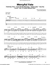 Cover icon of Mercyful Fate sheet music for bass (tablature) (bass guitar) by Metallica, Hank Shermann and King Diamond, intermediate skill level