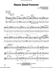 Cover icon of Stone Dead Forever sheet music for bass (tablature) (bass guitar) by Metallica, Edward Clarke, Ian Kilmister and Philip Taylor, intermediate skill level