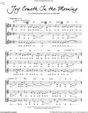 Cover icon of Joy Cometh In the Morning sheet music for voice and other instruments (fake book) by Debbie Friedman, intermediate skill level