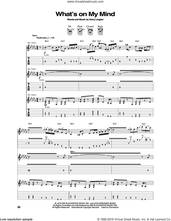 Cover icon of What's On My Mind sheet music for guitar (tablature) by Kansas and Kerry Livgren, intermediate skill level