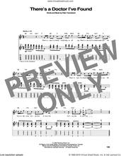 Cover icon of There's A Doctor I've Found sheet music for guitar (tablature) by The Who and Pete Townshend, intermediate skill level