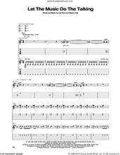 Cover icon of Let The Music Do The Talking sheet music for guitar (tablature) by Aerosmith, Joe Perry and Steven Tyler, intermediate skill level