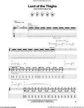 Cover icon of Lord Of The Thighs sheet music for guitar (tablature) by Aerosmith and Steven Tyler, intermediate skill level
