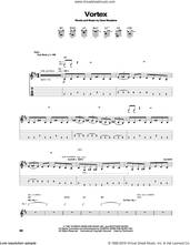 Cover icon of Vortex sheet music for guitar (tablature) by Megadeth and Dave Mustaine, intermediate skill level