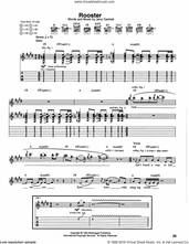 Cover icon of Rooster sheet music for guitar (tablature) by Alice In Chains and Jerry Cantrell, intermediate skill level