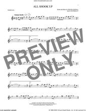 Cover icon of All Shook Up sheet music for tenor saxophone solo by Elvis Presley, Suzi Quatro and Otis Blackwell, intermediate skill level