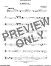 Cover icon of Surfin' U.S.A. sheet music for clarinet solo by The Beach Boys and Chuck Berry, intermediate skill level