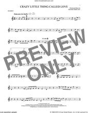 Cover icon of Crazy Little Thing Called Love sheet music for trumpet solo by Queen, Dwight Yoakam and Freddie Mercury, intermediate skill level