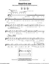 Cover icon of Dead End Job sheet music for guitar (tablature) by The Police, Andy Summers, Stewart Copeland and Sting, intermediate skill level