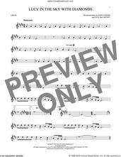 Cover icon of Lucy In The Sky With Diamonds sheet music for violin solo by The Beatles, Elton John, John Lennon and Paul McCartney, intermediate skill level