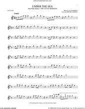 Cover icon of Under The Sea (from The Little Mermaid) sheet music for alto saxophone solo by Alan Menken & Howard Ashman, Alan Menken and Howard Ashman, intermediate skill level