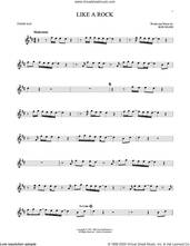 Cover icon of Like A Rock sheet music for tenor saxophone solo by Bob Seger, intermediate skill level