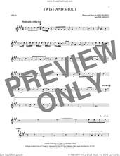 Cover icon of Twist And Shout sheet music for violin solo by The Beatles, The Isley Brothers, Bert Russell and Phil Medley, intermediate skill level