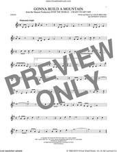Cover icon of Gonna Build A Mountain sheet music for violin solo by Leslie Bricusse and Anthony Newley, intermediate skill level